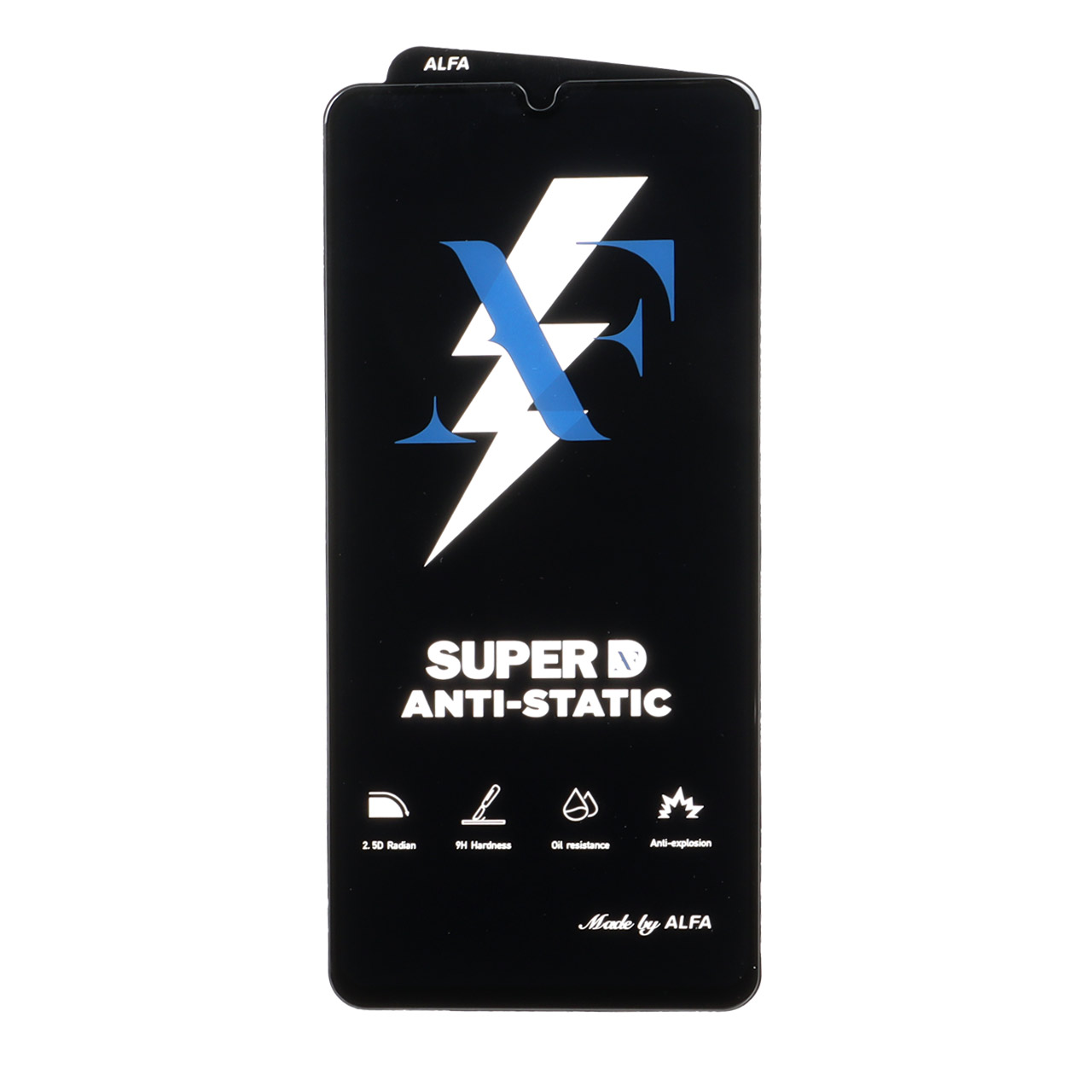 محافظ صفحه نمایش شیشه ای Super D Anti Static ALFA مدل Samsung Galaxy A70 / A70S / A42 / M42